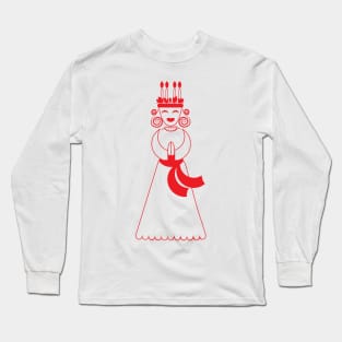 Santa Lucia, Sankta Lucia Long Sleeve T-Shirt